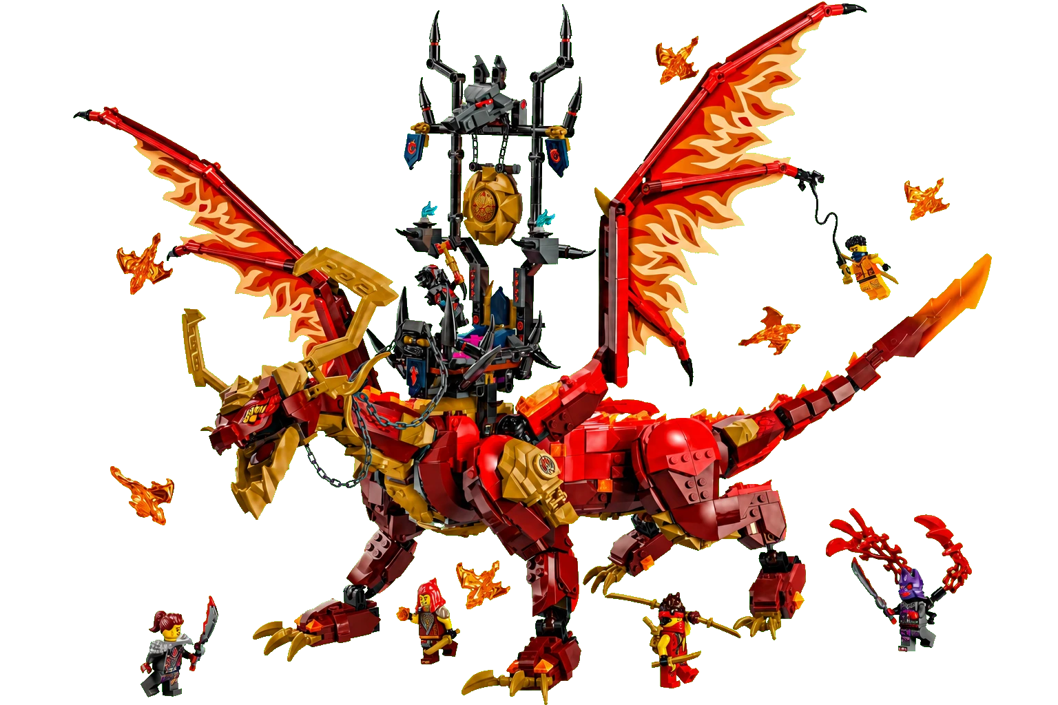 Ninjago : le Dragon Source du Mouvement