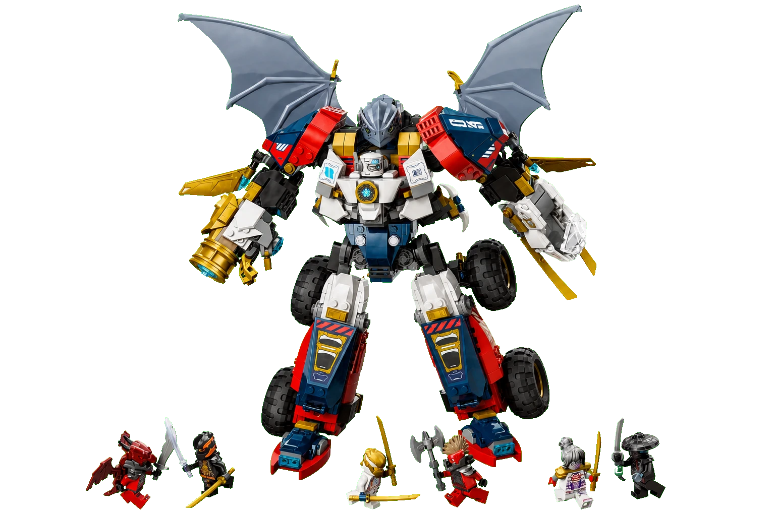Ninjago : le méga robot combiné de Zane