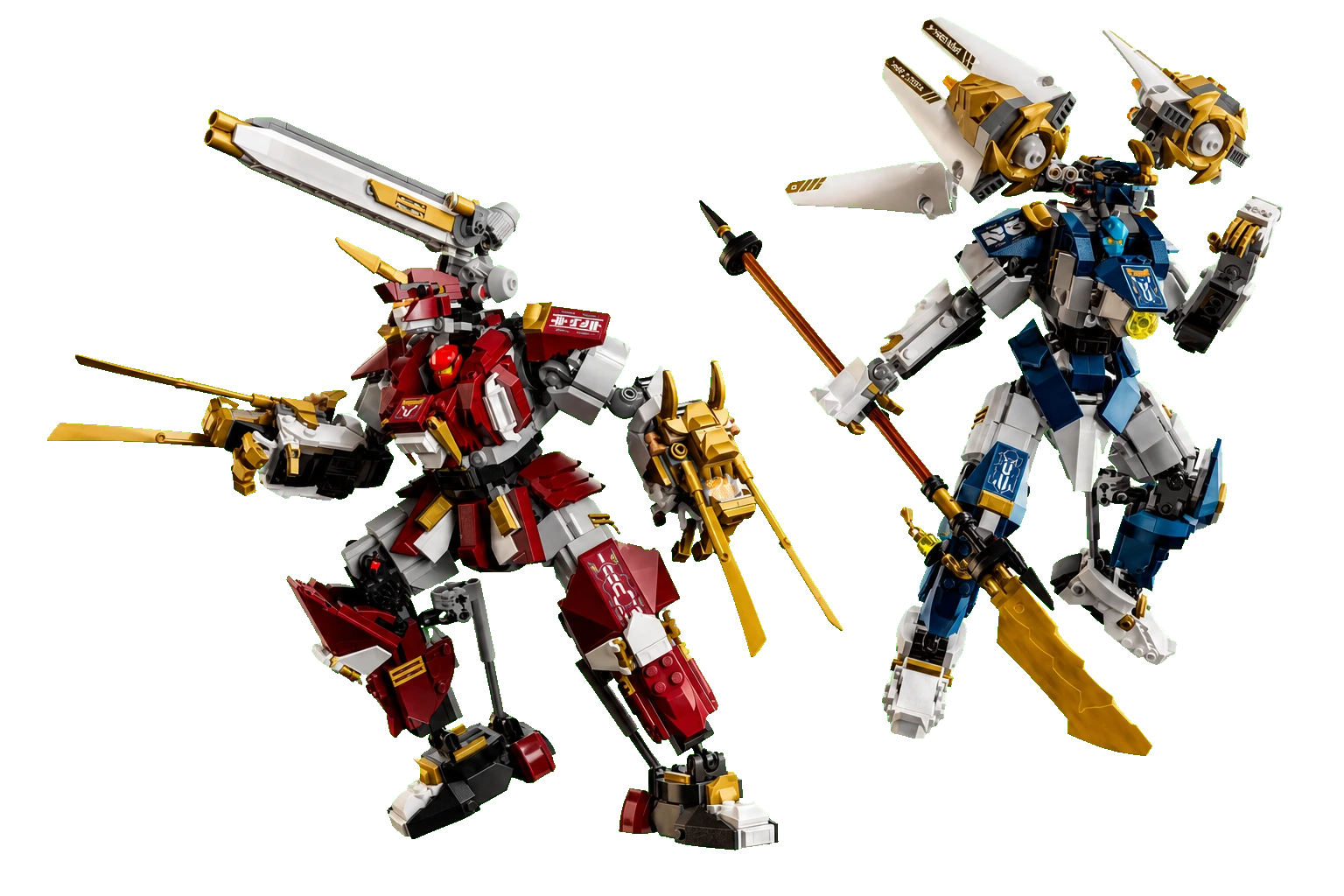Ninjago: The Twin Titan Mechs