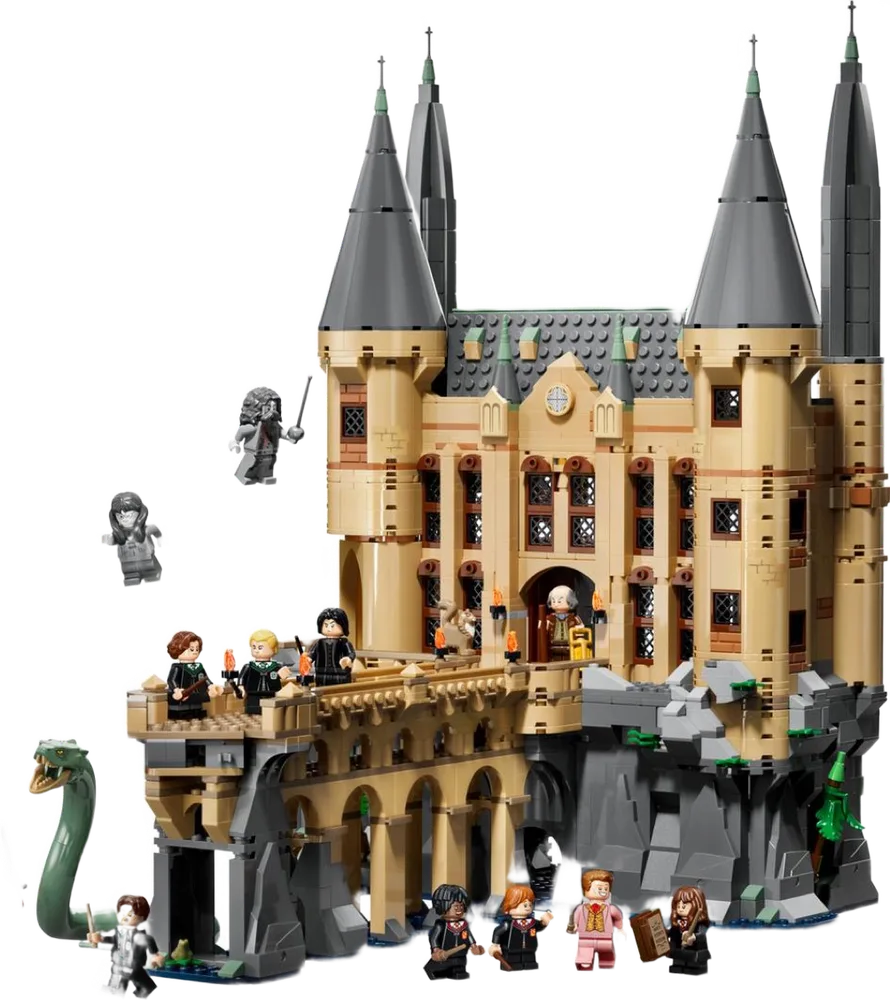 Le château de Poudlard : l’aile est