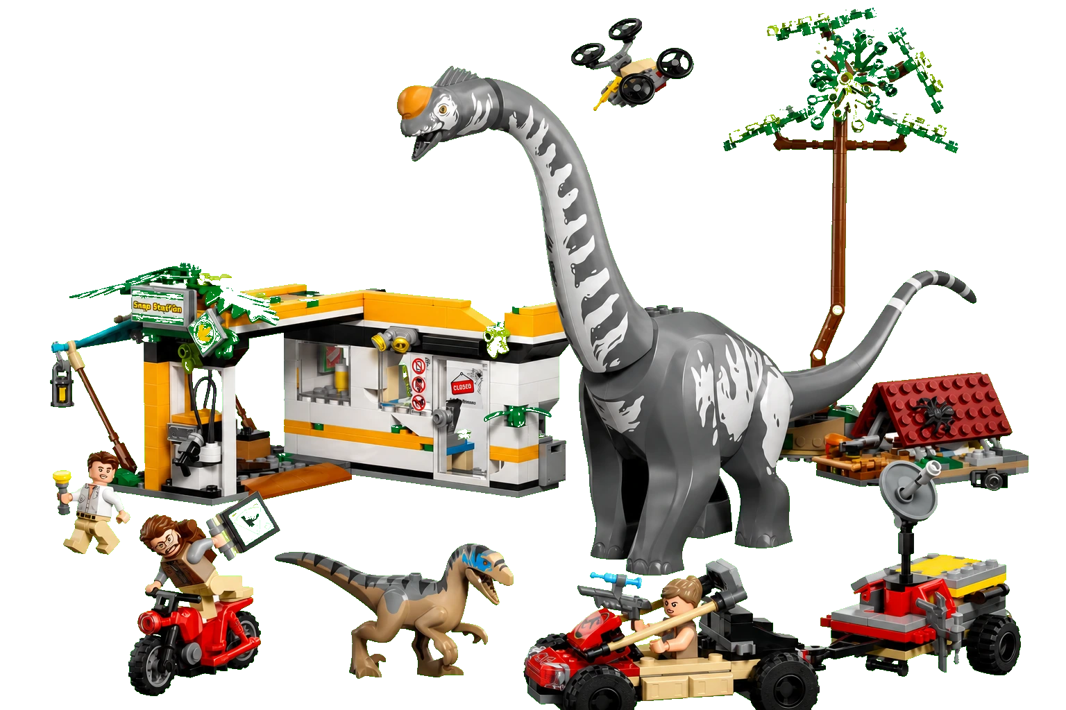 Jurassic World: Raptor & Titanosaurus Tracking Mission