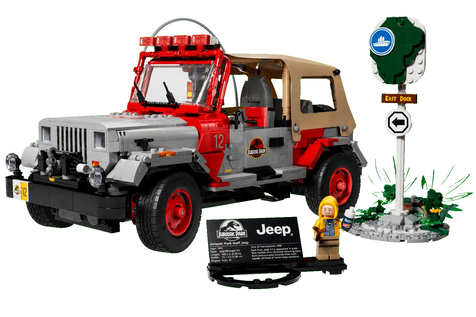Jurassic World: Jurassic Park Jeep Wrangler
